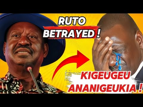 RAILA OFFICIALLY PROMISE TO KICK OUT RUTO 2027!