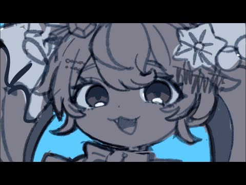 【縦型で】絵を描く【雪ミク編】