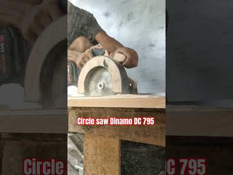 Do it yourself ‼️ Homemade Circular Saw dari Dinamo DC 795 sangat kuat sekali #creative #diy #fyp