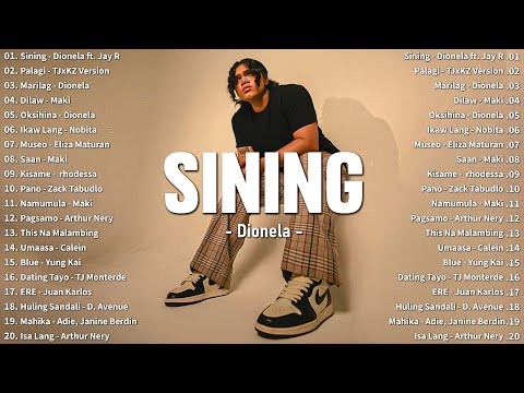 Sining - Dionela ft. Jay R 💗 Best OPM Tagalog Love Songs With Lyrics 💗 New OPM Songs 2024