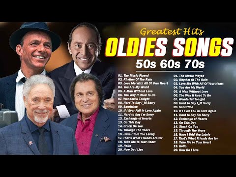 Golden Oldies 📀 Best Greatest Hits of 50s, 60s, 70s 📀 Tom Jones, Paul Anka, Elvis Presley, Engelbert