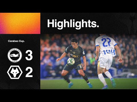 Cup exit down south | Brighton & Hove Albion 3-2 Wolves | Highlights