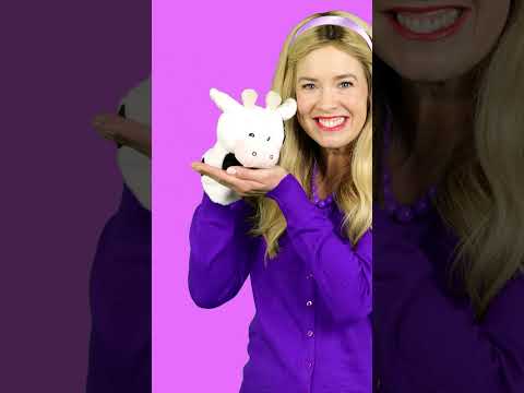 Open Shut Them 🐮 Children's nursery rhyme sing-along #shorts #nurseryrhymes