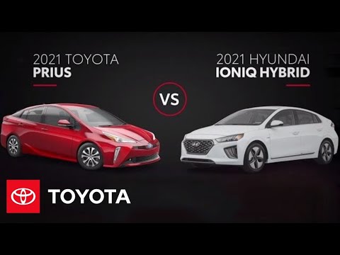 2021 Toyota Prius vs 2021 Hyundai Ioniq Hybrid | Toyota