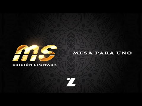 Banda MS de Sergio Lizárraga - Mesa Para Uno (Video Lyric)