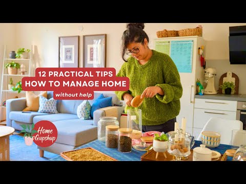 12 TIPS on how to manage home easily | To-Do Lists, Bfst, Grocery Org, Fridge Cleaning, Eggless Cake