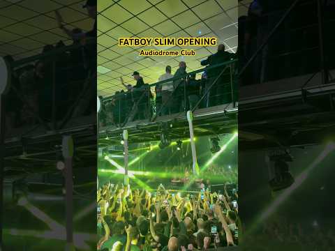 @FatboySlim  opening @EAR\WAX party - Audiodrome, Turin