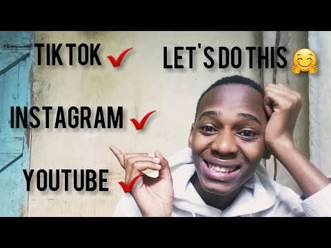 Process of content creation on tiktok,YouTube,Instagram