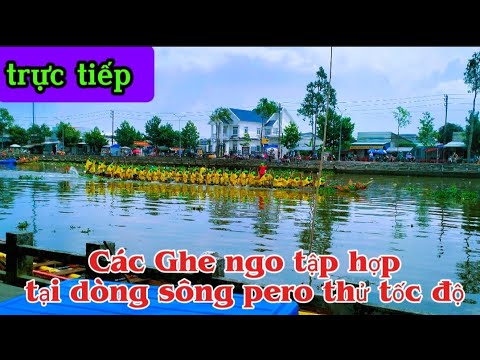 trực tiếp các ghe ngo có mặt dòng sông pero thử tốc độ