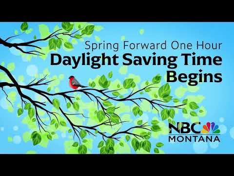 Don’t forget!  Daylight saving time starts on Sunday.