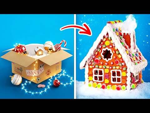 DIY CHRISTMAS DECORATIONS || House Makeovers And Gift Ideas by 123 GO! Galaxy