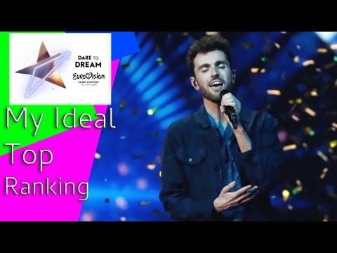 Eurovision Song Contest 2019 My Ideal Top Ranking of 42 Songs