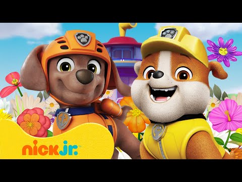 🌼 LIVE: PAW Patrol Spring Adventures w/ Rubble & Zuma in a 24/7 Marathon! | Nick Jr.