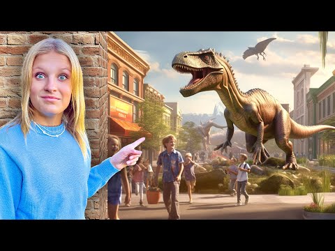 This Town is Obsessed with Dinosaurs!