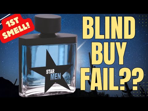 Star Men Fragrance World 1st Smell! Blind Buy Fail?