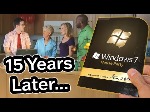 15 Years of Windows 7 - Exploring the Bizarre House Party Pack