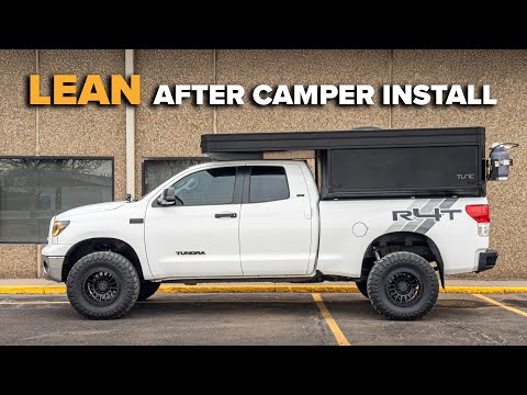 Fixing My Truck Lean After Camper Install