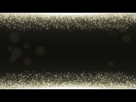 Glowing Golden Dust Particles Background Looped Animation | Free HD Version Footage