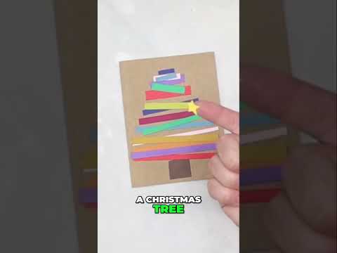 Quick & Easy DIY Christmas Card Tutorial