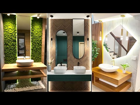 100+ BATHROOM MIRROR DESIGN IDEAS 2025 - MODERN BATHROOM DECORATION IDEAS 2025 🚽