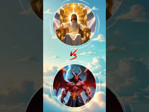 Jesus Vs Satan! Subcribe if you choose God #jesus #god #jesuschrist #jesusvssatan #jesusvsdevil