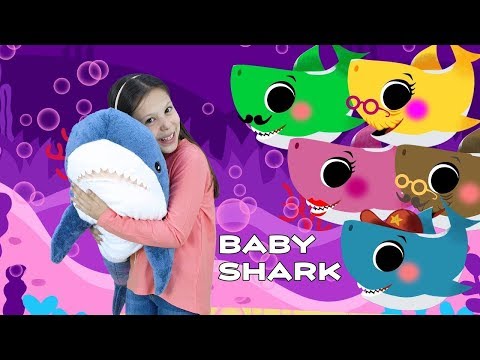 Baby Shark Song 교육으로 동요와 아기의 노래를 씻 씻 Mainan dan lagu anak الأطفال القوافي التعليمية وأغاني الأطفال