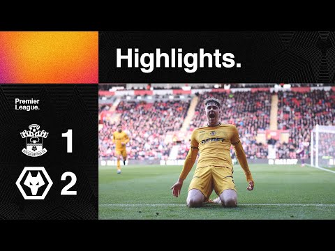 Strand Larsen double sinks Saints | Southampton 1-2 Wolves | Highlights