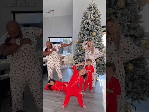 Who did it best?😆🎄❤️ #family#trend #dance #dancetrends #matchingpjs