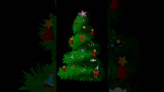 Christmas tree design in illustrator o #reels #ytshorts #art #editing #digitalillustrator  #design