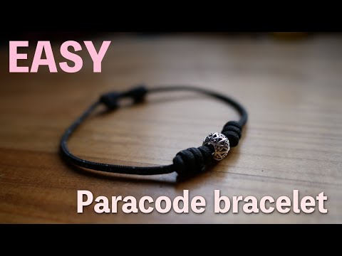 【簡単ハンドメイド】パラコードブレスレットを作ろう。paracode bracelet