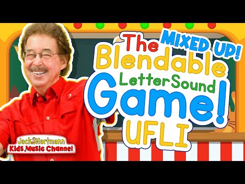 All Mixed Up! |The Blendable Letter Sound Game! | UFLI Version | Jack Hartmann