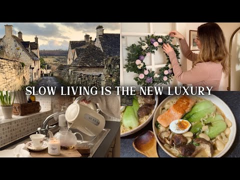 9 Luxuries of Slow Living That Changed My Life Forever | Cosy English Countryside Silent Vlog