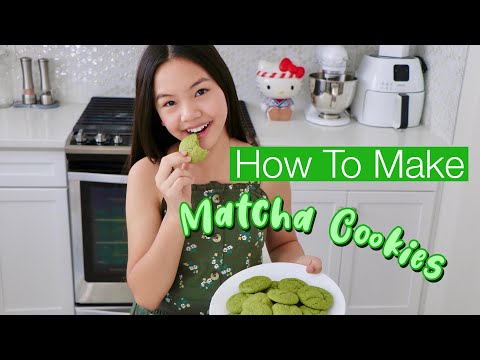 How To Make the BEST Matcha Cookies *SO Delicious*