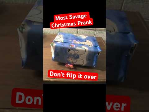 Most savage prank ever #christmas #prank #xmas #giftideas