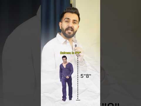 Salman Khan Fashion Guide || Fashion tips for short guys || #shorts #trending #fashion