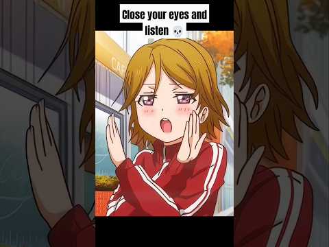 close your eyes and listen to this #shorts #funny #trending #anime #viralvideo #fun