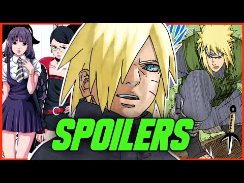 MINATO E CITADO NO MÁNGÁ E SUMIRE REVELA QUE SE APAIXONOU POR BORUTO! BORUTO TWO BLUE VORTEX 16