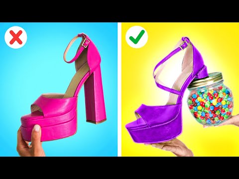 Crazy Ways to Sneak Candies & Makeup Anywhere! Cool Fashion Ideas by 123 GO!