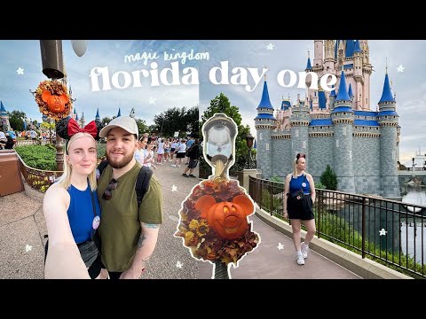 DAY 1 | walt disney world vlogs! magic kingdom, first time on tron, happily ever after and genie+