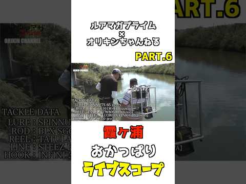 ライブスコープおかっぱりPART.6【ルアマガプライム✖︎オリキンちゃんねる】