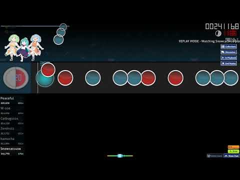 OSU! - Viewtiful Days - one miss :(