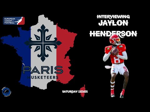 #ELF Interview Paris Musketeers QB Jaylon Henderson