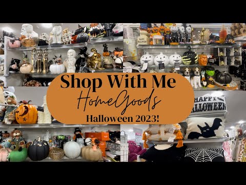 HomeGoods Shop With Me & Haul! Halloween 2023!