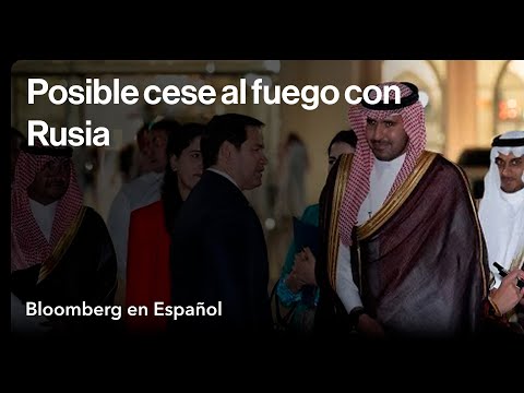 EE.UU. y Ucrania discuten en Arabia Saudita sobre un posible cese al fuego con Rusia