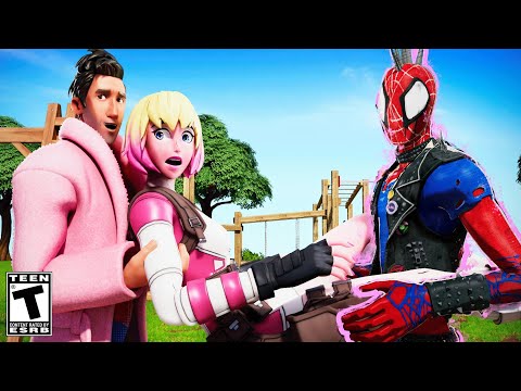 Spider-Man & Spider PUNK FIGHT for LOVE: Spider-Man: Across the Spider-Verse X Fortnite