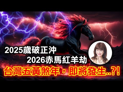 2025歲破正沖，2026赤馬紅羊劫，台灣五黃煞年，即將發生‥？！【林海陽】_20250220