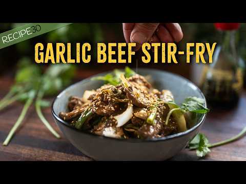 Easy Garlic Onion Beef Stir-Fry Recipe