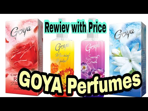 Goya Perfumes| Goya| Long Lasting Best Floral & Mild Fragrant Perfumes| Goya floral perfume| Glamour