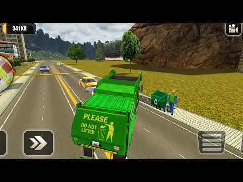 Garbage truck team hit / Garbage truck crashes.