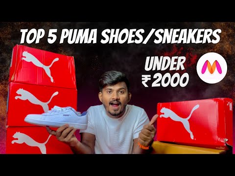 🔥Best Puma shoes/sneakers For Men In India 2024 🔥| Myntra Online Sale | RAFIQUE SAYYED